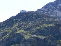 DSCN2065  The hut is closer but still high above us.