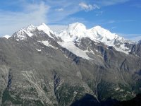DSCN2073  the Dom and Täschhorn across the valley.