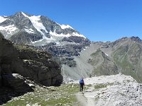 DSCN2084  Trail down to Turtmannhütte
