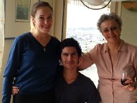 20141225 124130  Brigitte, Nicolas and Christine on Christmas Day, 2015