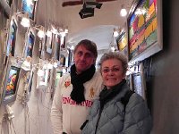 DSCN2807  This guy gave a heck of lecture about the thick textured oil paintings featured in his gallery. The colors were fabulous!