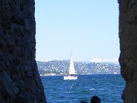 DSCN2880  A blustery day, so only a bit of the main sail