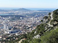 DSCN2959  The road gingerly steps down to the town