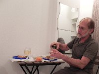 DSCN3012  There was absolutely no restaurant open (Monday, between Christmas and New Years, during a cold snap) so once again we picnicked in our hotel room.