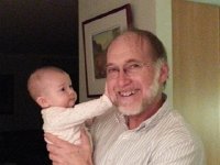 20141205 200110  Val straight-arming her grandpa!