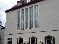 20141208 141357  Break time/group photo time in the back courtyard