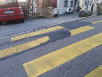 20141222 163702  Finally, the hole created by creeping pavement is filled