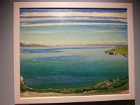 20141225 144623  and his view of Lac Léman from Chexbres