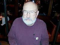 20141212 201337  Not exactly Greasy Spoon! Frank enjoys steamed clams