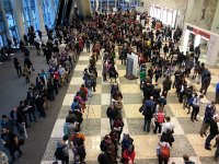 20141215 082900  December 15 - registration line at SGU