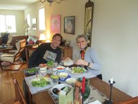 S-C  warm reception at Anne and Steve&#39;s on Saturday