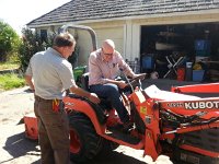 20140710 100117  Rolf gets to try out Homeowner Olympic toys
