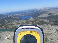 DSCN1752  On the summit with Caples Lake in the distance.