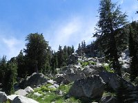 DSCN1777  Boulders picked off the cliff face