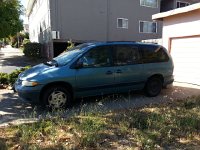 20140706 092332  The Teal Turd has been repaired after the assault that it suffered last December