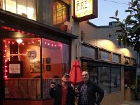 20140707 210510  Finally, dinner at a great restaurant in Eureka.