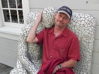 DSCN1627  Lawn furniture reminiscent too of an early time