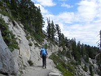 DSCN1635  Rolf and I hiked out to Bumpass Hell