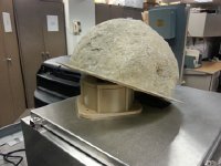 20140709 175828  An accelerometer, with a fake rock cover to reduce losses due to random plinking with firearms.