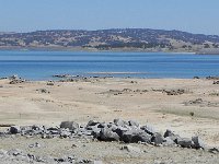 DSCN1657  At Folsom one must hike to the water&#39;s edge