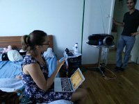 20140703 190913  and to see Bri and Nico in their new temporary abode