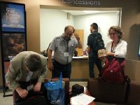 20140717 075112  Russian participants from the Altai present Claudia with a gift for a disappearing technology