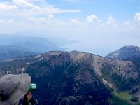 DSCN1802  Thirsty work getting to the top of the mountain.