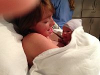 IMG 0220  Vivianne meeting her newborn