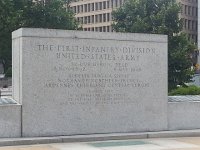 20140722 152833  Big Red One? It got a preferential spot for a memorial.