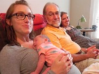 DSCN1857  conked out on Mom