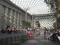 20140726 163438  The enclosed and air conditioned court yard of the Art Museum