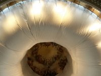 20140726 185155  They are working on the interior of the dome