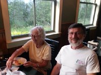 20140730 190809  We cleaned our plates and answered all the trivia questions.