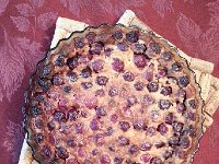 20140609 195312  I went to Denges to get some Bonvin cherries which were converted into this wonderful clafoutis!