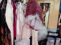 20140620 185644  I felt a little bad asking her to repair ski pants!