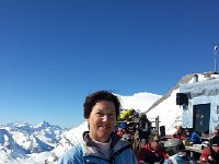 20140309 112016 1  Carol on the terrace of the buvette