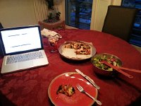 20140325 190649  25 March- my vegetarian pizza as CP is off in the USA