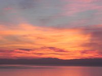 DSCN1276  Another flaming sunset!