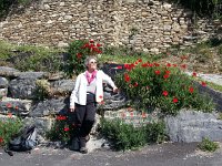 20140504 104045  all the way to Sion. Here is Christine at the Sion end
