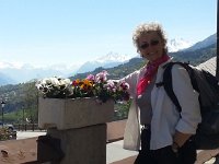 20140504 154542  Flowers, Alps and Christine