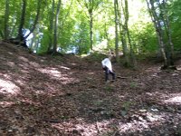 20140518 161253  A very steep trail between Blonay and Chaulin