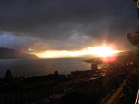 DSCN1440  May 11 - sunset from the balcony