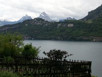 20140517 131758  Looking across the lake to Grosse Mythen, which though it resembles Grand Teton, is just a foothill at 1800 m.