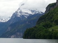 20140517 144102  Looking up lake from the boat with the Rütli on the right