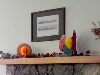 DSCN2619  Turkey day mantel piece