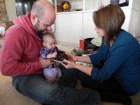 DSCN2645  She can&#39;t walk but she gets shoes!