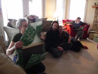 DSCN2651  while N&#38;A look on and Francis checks cyberspace