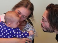 DSCN2739  Baby with aunt and uncle