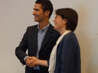 DSC00700  Nico receiving his diploma