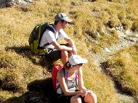 DSCN2522  Nico and Bri taking a little break